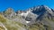 Greilkopf - Panoramic view of majestic mountain peak Schoenbretterkogel in High Tauern National Park, Carinthia, Austria