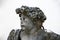 GREILLENSTEIN, AUSTRIA: baroque statue of a children figure