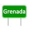 Grenada road sign.