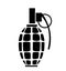 Grenade icon vector