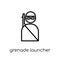 Grenade Launcher icon from Army collection.