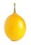 Grenadilla passion fruit isolated w/ clipping path