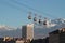 The Grenoble-Bastille cable car over the city
