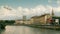 GRENOBLE, FRANCE - JUNE 9, 2023. Iconic view of the city involving Telepherique de Grenoble Bastille or Crenoble's