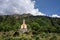 Gressoney-Saint-Jean, Italy. View of the Municipal Church.