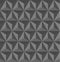 Grey abstract background. 3D vector triangle pattern geometry. Shadowed Grey pyramid shapes