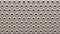 Grey and Beige Embossed Round Loudspeaker Background Vector Illustration
