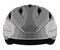 Grey bicycle helmet