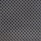 Grey breathable porous poriferous material for air ventilation with holes