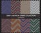 Grey Chevron Stripe seamless pattern Collection