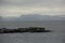 Grey clouds along the Norwegian coast
