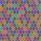 The Grey of Colorful Parallelogram Pattern Design