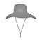 Grey fishing hat