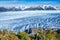 Grey glacier. Torres del Paine National park