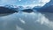 Grey Glacier At Torres Del Paine In Puerto Natales Chile.