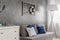 Grey home interior