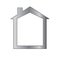 Grey house icon