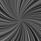 Grey hypnotic abstract spiral stripe background - vector design