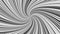 Grey hypnotic abstract striped vortex background design with swirling rays