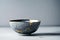 A grey Kintsugi bowl