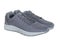 Grey male sneakers isolated