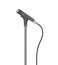 Grey microphone stand