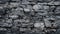 Grey natural rock background created with Generative AI. Solid structure with various shapes.