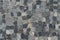 Grey Old Stone Pavement Texture Background Top View