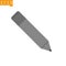 Grey Pencil icon vector. Grey pencil note vector sign eps10 on white background.