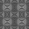 Grey psychedelic abstract seamless striped vortex pattern background design