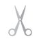 Grey scissors icon