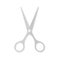 Grey scissors icon