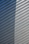 Grey Security Shutter with a Shadow