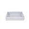 Grey Serving bed Tray shabby chic - Isolated