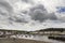 Grey skies over Aberaeron Harbour