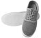 Grey sneakers isolated