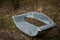 Grey Stone Bench In the Forest Woods Trees Leafes View