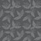 Grey Tropical Botanical Leaf Seamless Pattern Background