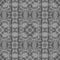 Grey and White Tribal Seamless Pattern