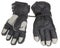 Grey winter gloves