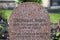 Greyfriars Bobby Grave in Edinburgh