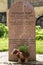 Greyfriars Bobby Tombstone in Edinburgh