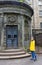 Greyfriars Kirkyard - mausoleum entrance - I - Edinburgh