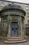 Greyfriars Kirkyard - mausoleum entrance - II - Edinburgh