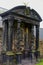 Greyfriars kirkyard - ornamented tombstone - IV - Edinburgh