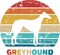 Greyhound vintage retro