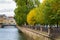 Griboyedov Canal in Saint Petersburg, Russia in autumn