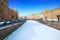 Griboyedov Canal in St. Petersburg. Spring in the northern capital of Russia