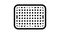 grid cricket accessory glyph icon animation