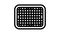 grid cricket accessory line icon animation